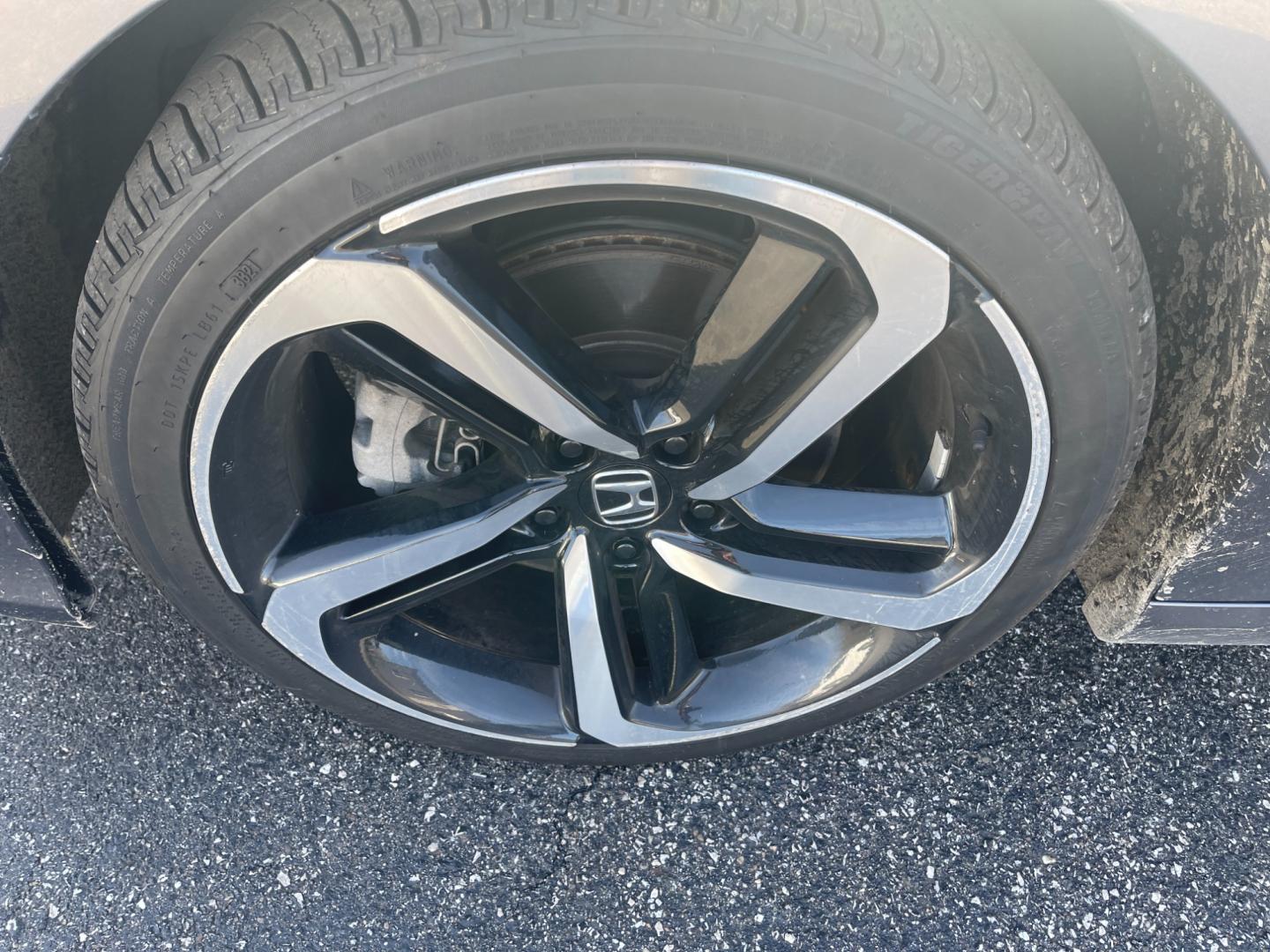 2020 Gray /Black Honda Accord Sport 2.0T (1HGCV2F39LA) with an 2.0L I4 DOHC 16V Turbo engine, 10 Speed Auto transmission, located at 11115 Chardon Rd. , Chardon, OH, 44024, (440) 214-9705, 41.580246, -81.241943 - Photo#14